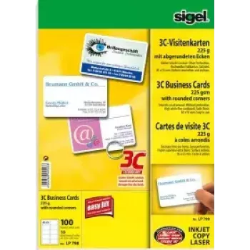 Biglietto da visita Sigel LP798 100 pezzi