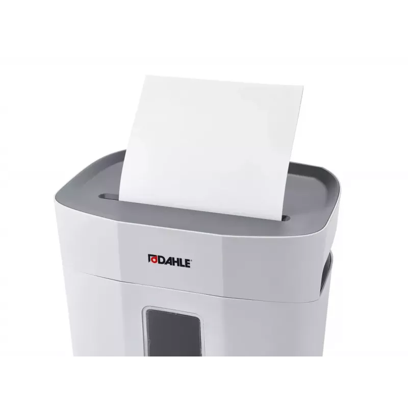 Distruggidocumenti Dahle PaperSAFE 100 taglio a croce 70 dB 22 cm grigio bianco