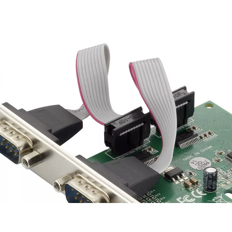 Scheda PCI Express Conceptronic 2 porte seriali