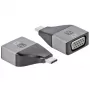 Techly IADAP USBC-VGAC adattatore grafico USB 1920 x 1200 pixel nero, argento