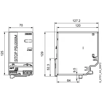 Siemens 6EP1333-3BA10 alimentatore per interni multicolore