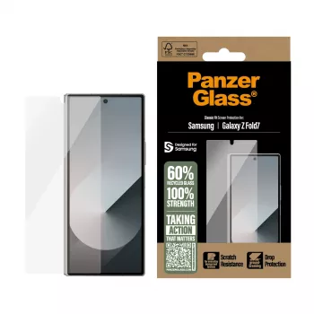 Protezione schermo PanzerGlass per Samsung Galaxy Z Fold7 — Ultra-Wide Fit