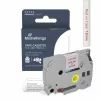 Nastro per stampante MediaRange MRBTZ132 rosso 1,2 cm 8 m