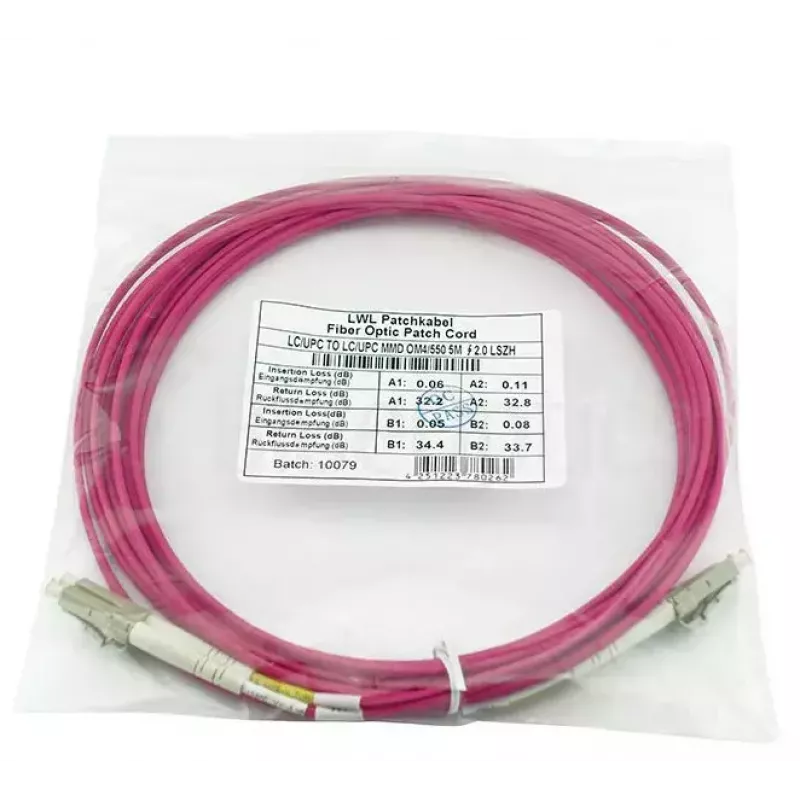 Cavo in fibra ottica InfiniBand BlueOptics QK732A-BO 1 m LC viola