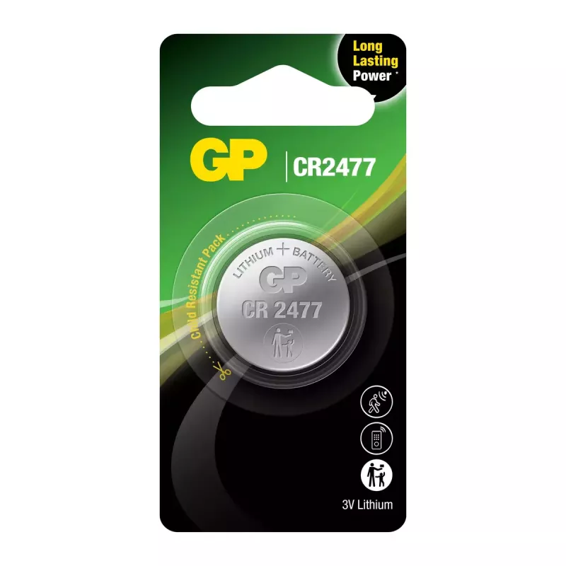 Batteria monouso GP Batteries 103239 CR2477 litio-diossido di manganese