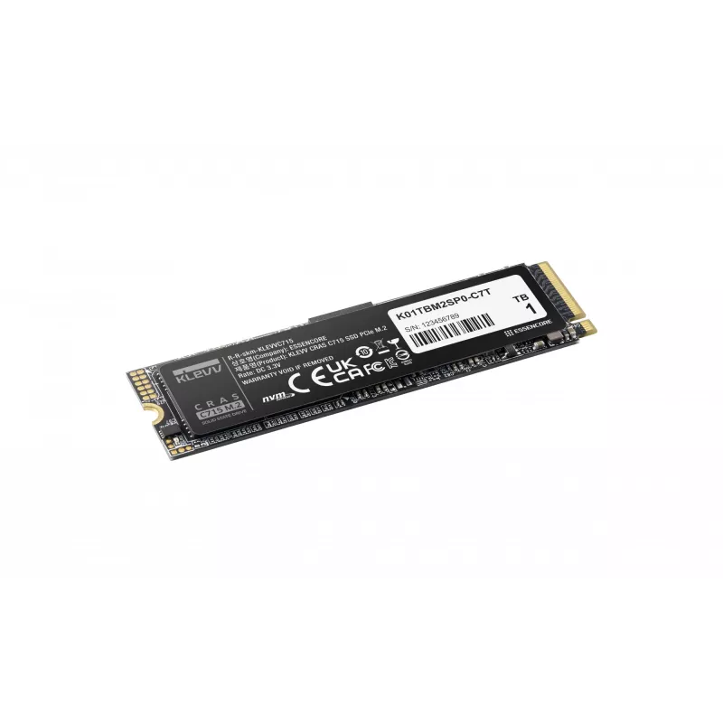 Unità SSD KLEVV 1 TB M.2 2280 PCIe Gen3 NVMe K01TBM2SP0-C7T
