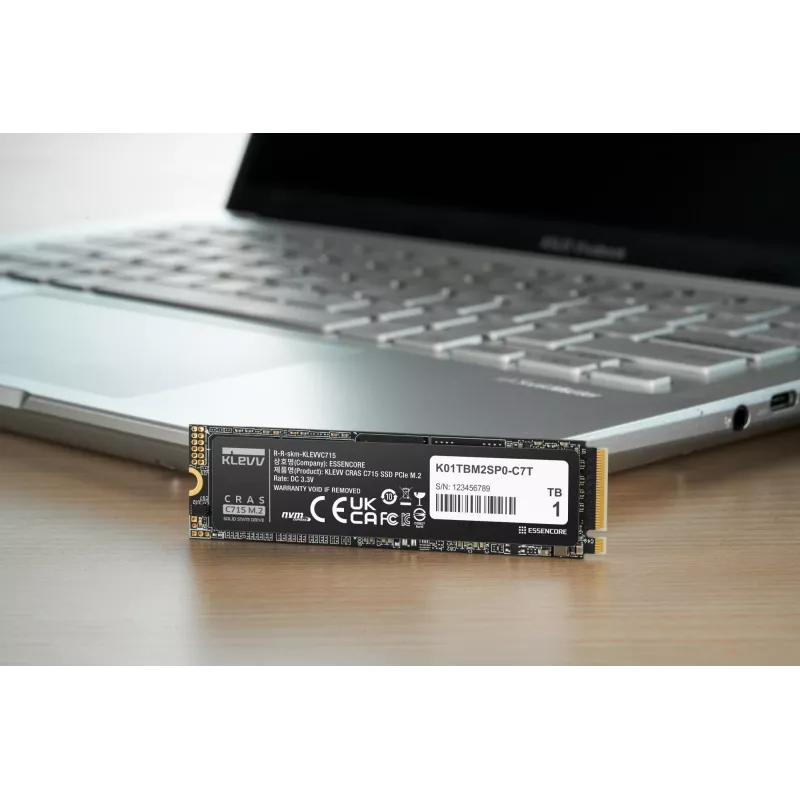 Unità SSD KLEVV 1 TB M.2 2280 PCIe Gen3 NVMe K01TBM2SP0-C7T