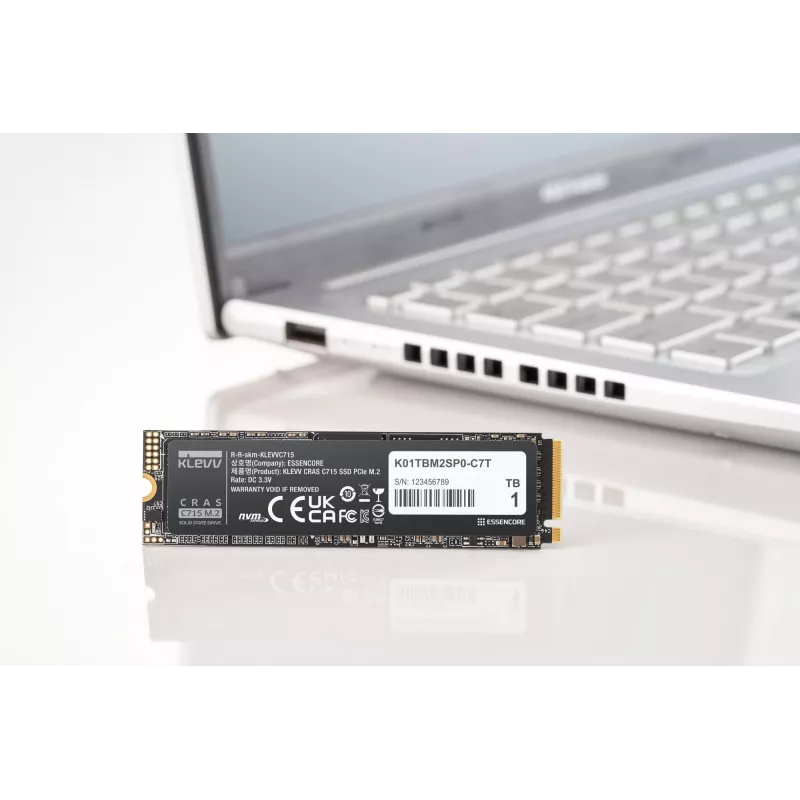 Unità SSD KLEVV 1 TB M.2 2280 PCIe Gen3 NVMe K01TBM2SP0-C7T