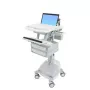 Carrello multimediale Ergotron StyleView alluminio grigio bianco