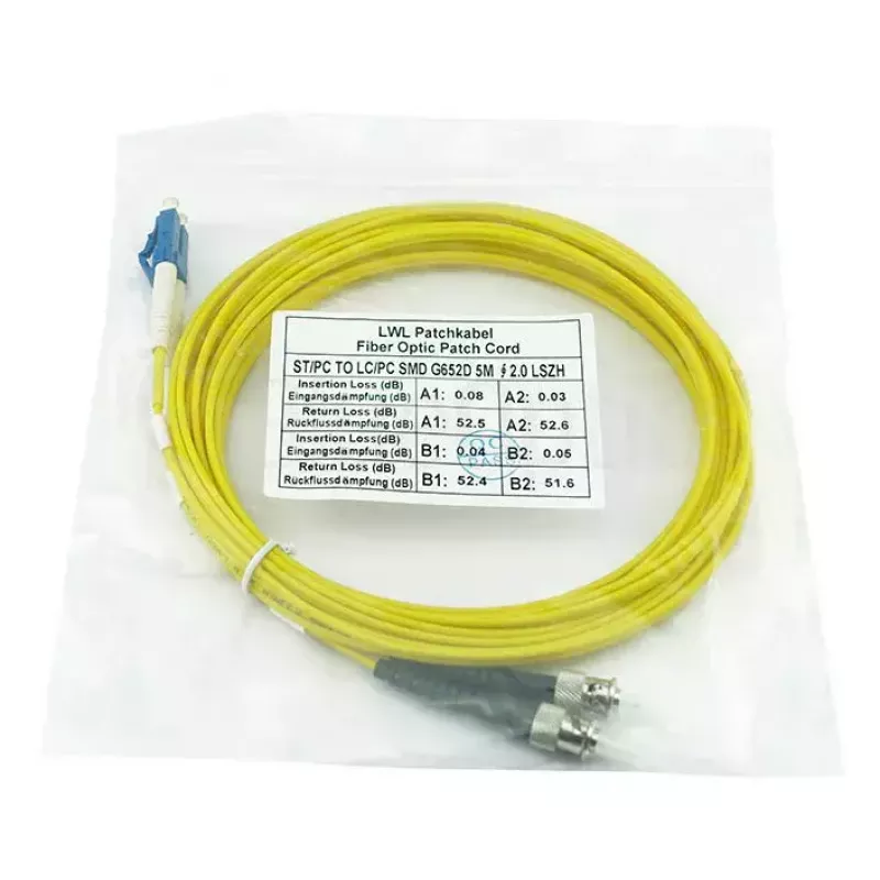 Cavo in fibra ottica InfiniBand BlueOptics CAB-SMF-ST-LC-2-BO 2 m G.657.A1