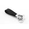 Portachiavi TROIKA KR8-02/LE nero argento pelle 31mm