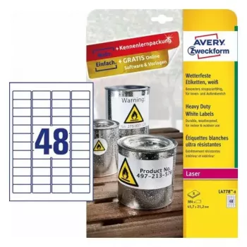 Etichetta adesiva per stampante AVERY L4778-8