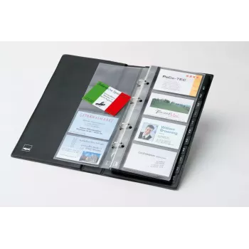 Porta biglietti da visita Sigel VZ300 plastica nero