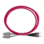 Cavo in fibra ottica BlueOptics SFP3233FU0.5MK SC ST OM4 0,5 m magenta