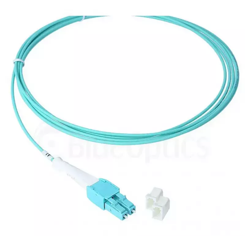 BlueOptics 797902TD120001M-BO cavo patch in fibra ottica duplex Uniboot (compatibile con Corning), LC-UPC/LC-UPC, multimodale OM3 50/125 µm, 1 m