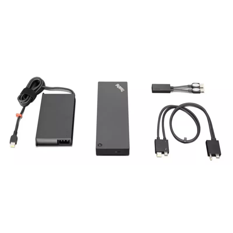 Lenovo ThinkPad Thunderbolt 3 Workstation Gen 2 con filo nero
