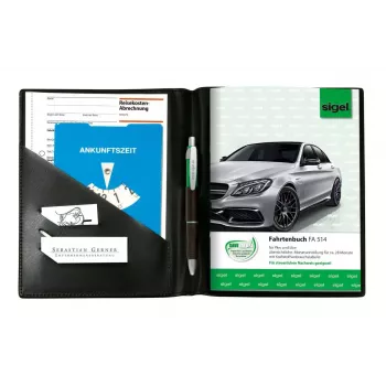 Organizer personale Sigel EF510 similpelle plastica nero
