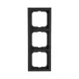 Busch-Jaeger placca di copertura 1723-885K nero, termoplastica, senza viti, 80×222×11 mm