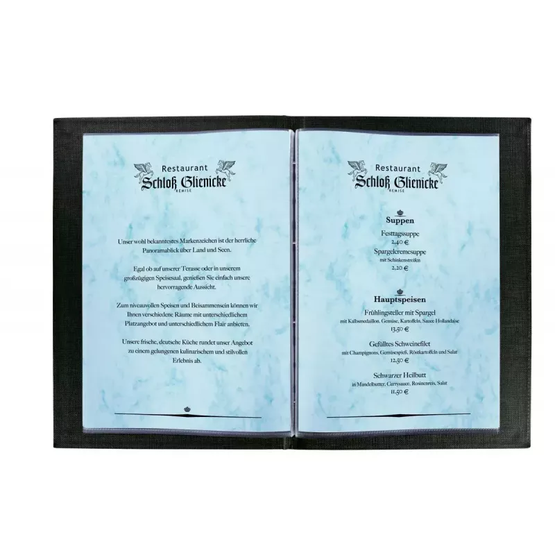Fogli di carta artistica Sigel DP551 50 fogli blu 200 g/m²