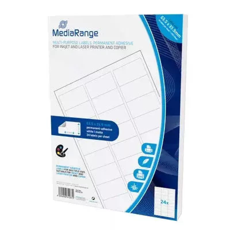 Etichetta autoadesiva MediaRange MRINK150