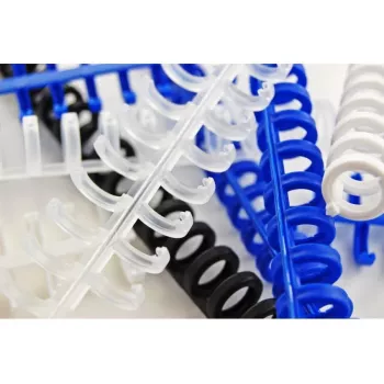 GBC ClickBind Spine A4 34R 8mm, nero, 45 fogli, plastica, A4, 8 mm, 280 g