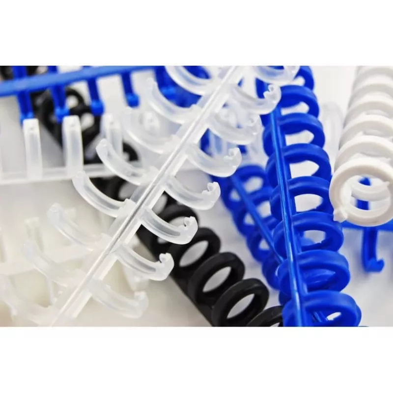 GBC ClickBind Spine A4 34R 8mm, nero, 45 fogli, plastica, A4, 8 mm, 280 g