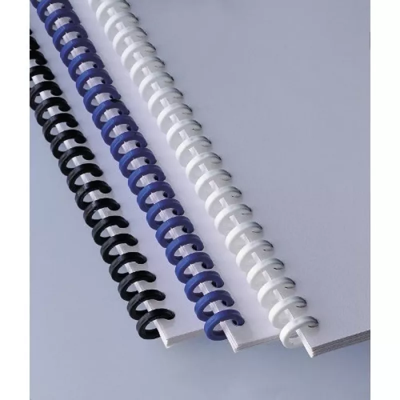 GBC ClickBind Spine A4 34R 8mm, nero, 45 fogli, plastica, A4, 8 mm, 280 g