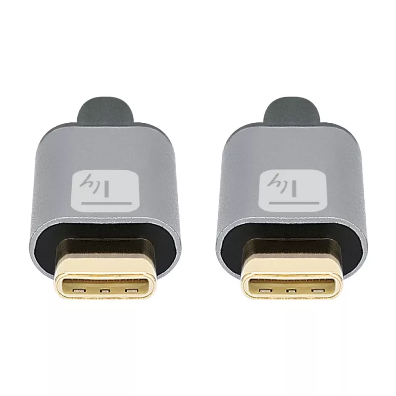 Techly ICOC-MUSB322-CM-010 Cavo USB 3.2 Gen 2, USB-C maschio, 1 m, nero