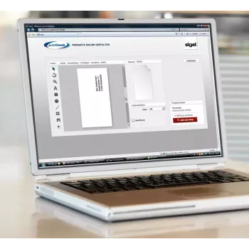 Busta Sigel DU171 DL (110 x 220 mm), verde, 90 g/m²