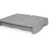 BakkerElkhuizen Q-Riser 50 Circular 76,2 cm scrivania grigio