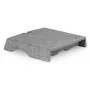 BakkerElkhuizen Q-Riser 50 Circular 76,2 cm scrivania grigio