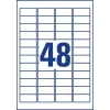 Etichetta adesiva Avery J4791-25 rettangolo arrotondato