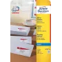 Etichetta adesiva Avery J4791-25 rettangolo arrotondato