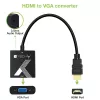 Adattatore convertitore Techly da HDMI a VGA con jack audio