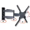 Techly 23-55 Ultra slim Full Motion supporto a parete per TV LCD nero” ICA-PLB 171M