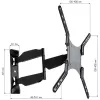 Techly 23-55 Ultra slim Full Motion supporto a parete per TV LCD nero” ICA-PLB 171M