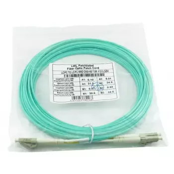 Cavo in fibra ottica BlueOptics AJ834A-BO 1m 2x LC OM3 full duplex