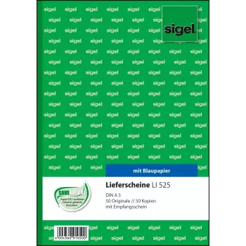 Modulo commerciale Sigel LI525 A5 rosa bianco