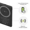 dbramante1928 re-charge - powerbank 5K Wireless - grigio, 5000 mAh, ricarica wireless, 3,87 V, grigio
