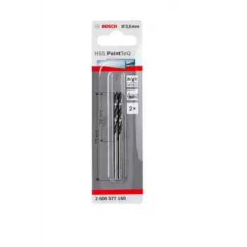Bosch punte elicoidali HSS PointTeQ