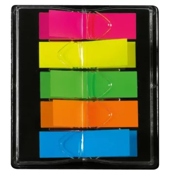 Segnalibri Sigel HN489 segnalibri flessibili blu verde arancione rosso giallo 200 pz.