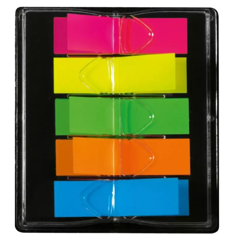Segnalibri Sigel HN489 segnalibri flessibili blu verde arancione rosso giallo 200 pz.