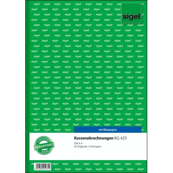 Carta per conti Sigel KG425