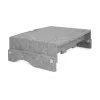 BakkerElkhuizen Q-riser 110 Circular 76,2 cm supporto da scrivania grigio