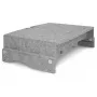 BakkerElkhuizen Q-riser 110 Circular 76,2 cm supporto da scrivania grigio