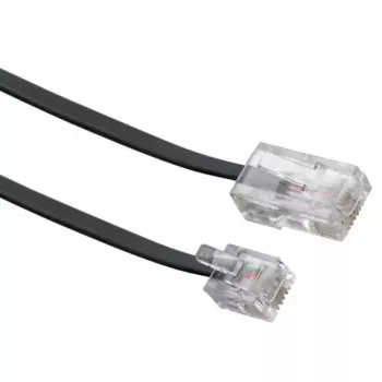 Cavo di rete Schwaiger 6,0 m RJ-11 - RJ-45 6 m nero