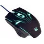 Mouse Sandberg Eliminator, per destrimani, USB Type-A, 2400 DPI, Nero