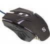 Mouse Sandberg Eliminator, per destrimani, USB Type-A, 2400 DPI, Nero