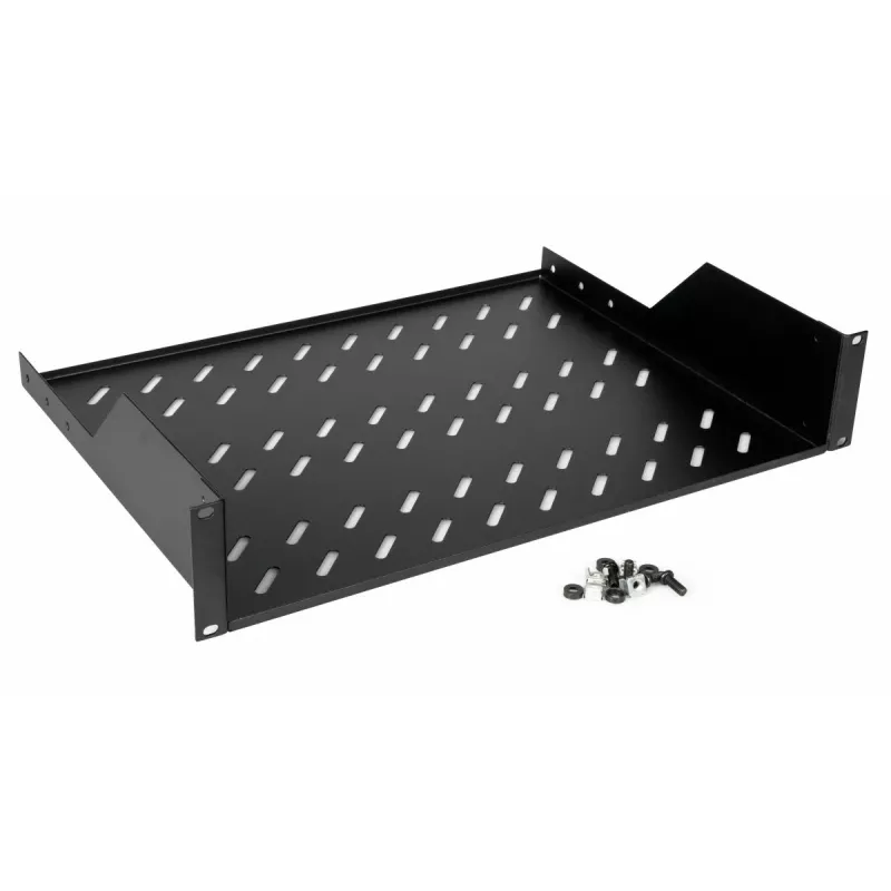 Ripiano rack Equip fisso 19' 2U 800MM Nero