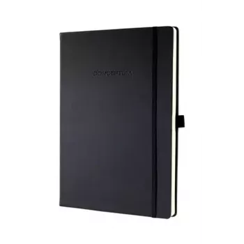 Quaderno per appunti Sigel CO111 A4 97 fogli Nero